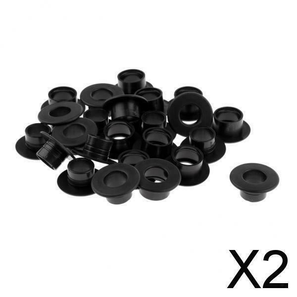 2X 12 pieces Foosball Bearing with thread for table football soccer rod
