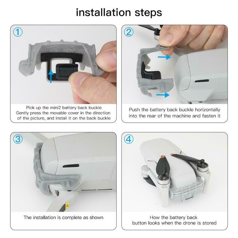 Battery Anti-drop Buckle Holder Prevent Falling Fixed Stand for  Mavic Mini 2