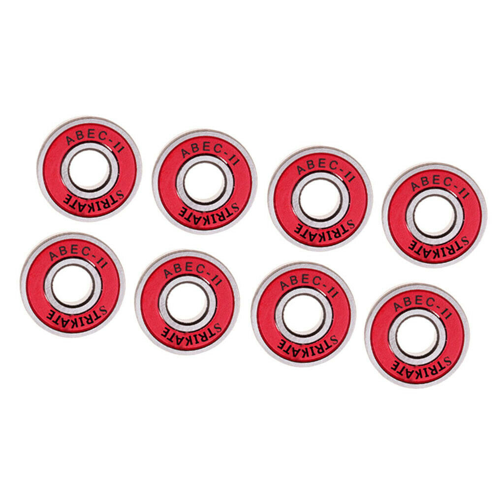 16x 608RS Frictionless ABEC-11 Skateboard Bearing Rolling Bearings 8mm