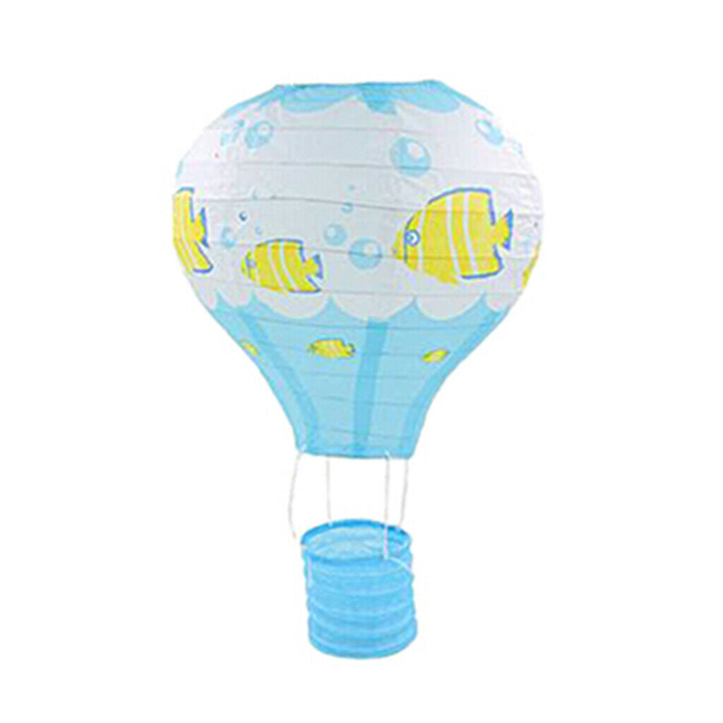 12 inch Hot Air Balloon Paper Lantern Lampshade Wedding Party Home Decor #4