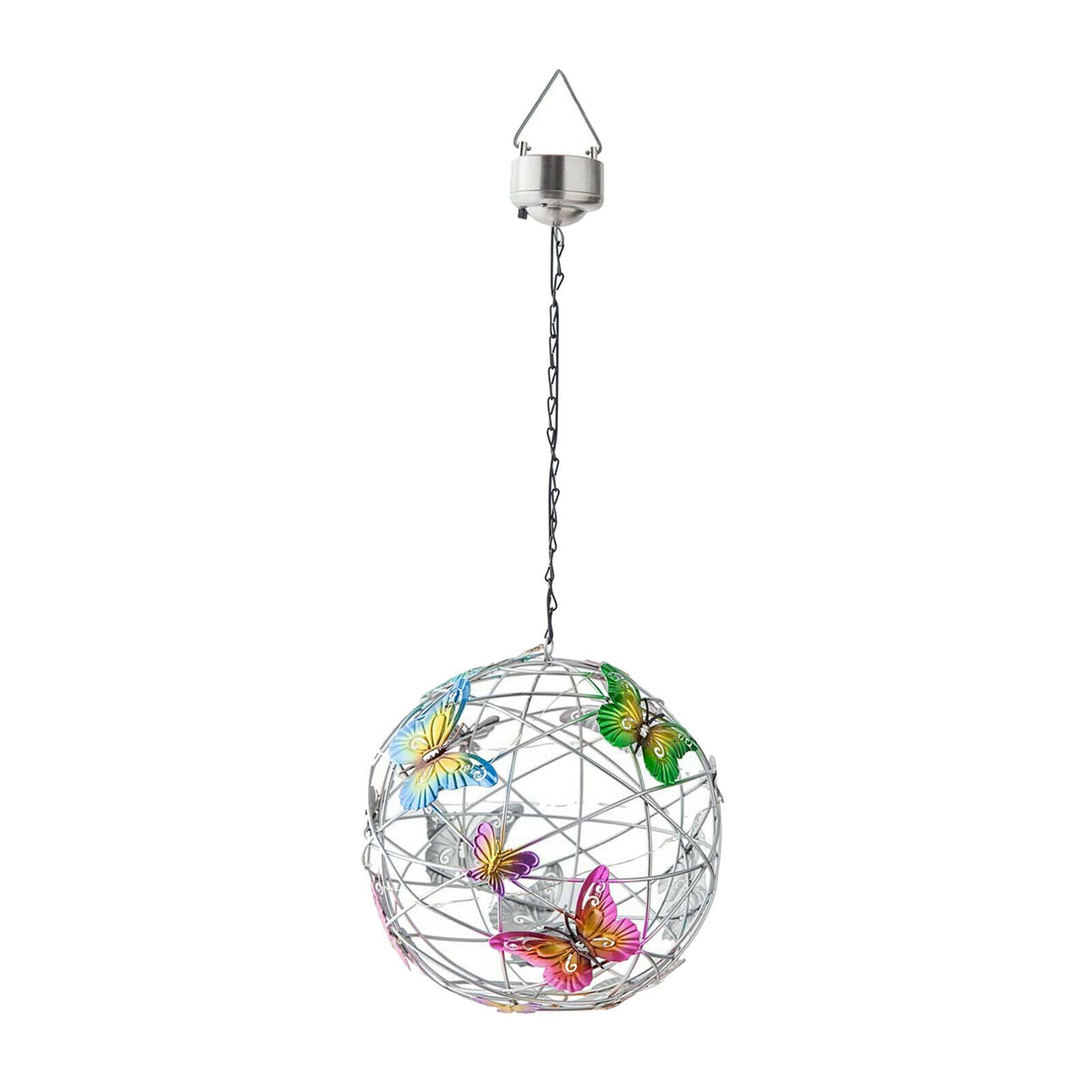 Beautiful Butterfly Light Ball Solar Powered Light Garden Decor Family Gifts