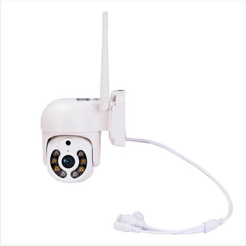 Waterproof WiFi PTZ Pan Tilt 1080P HD Security IR Camera Night Vision Outdoor