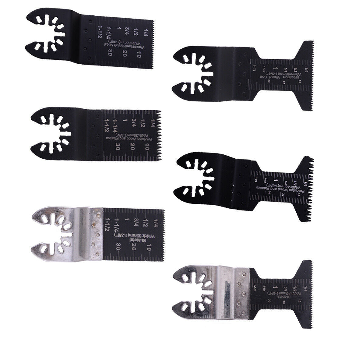 20x Oscillating Multi Tool Saw Blades Wood Metal Cutting Cutter Universal New