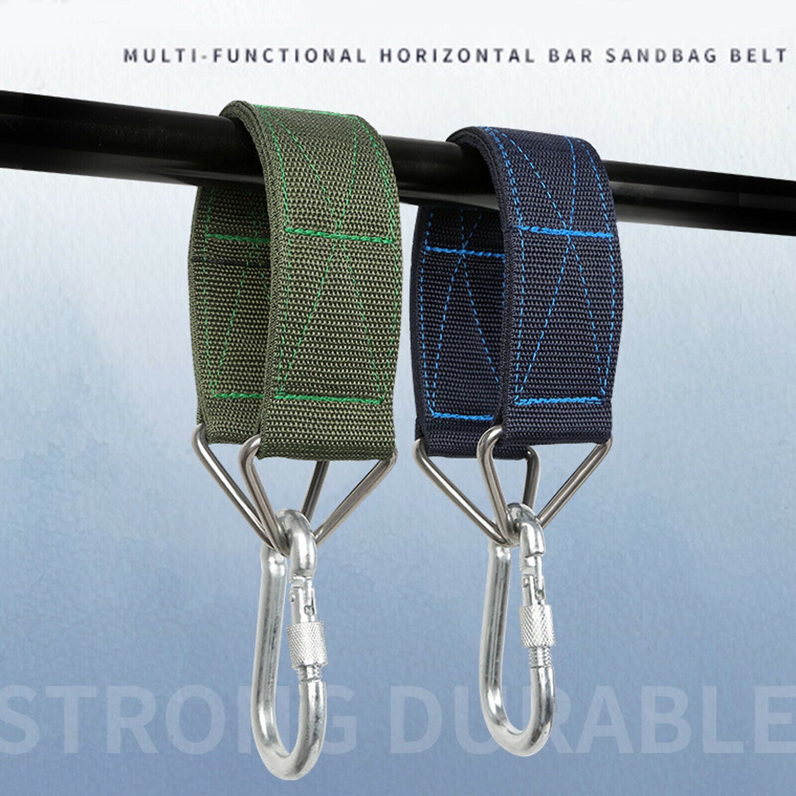 Tree Swing Straps Easy Fast Installation for Tire Swings green