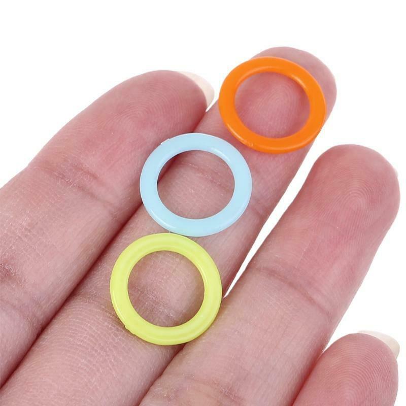240pcs Round Knit Knitting Marking Circles Rings Markers Crochet Stitch DIY Tool