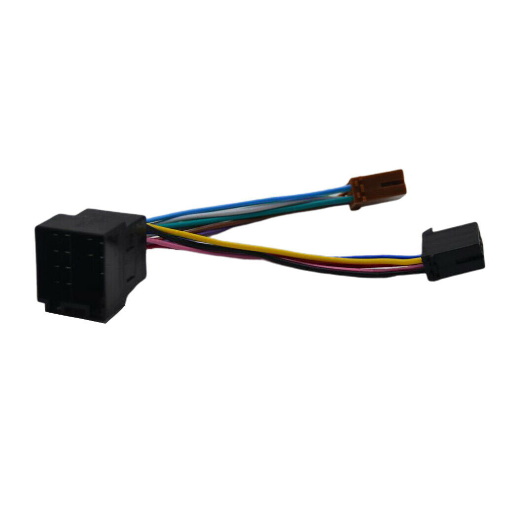 7.9x1.2x1.6inch Car Stereo Audio Harness w/ ISO Adapter For   106 307