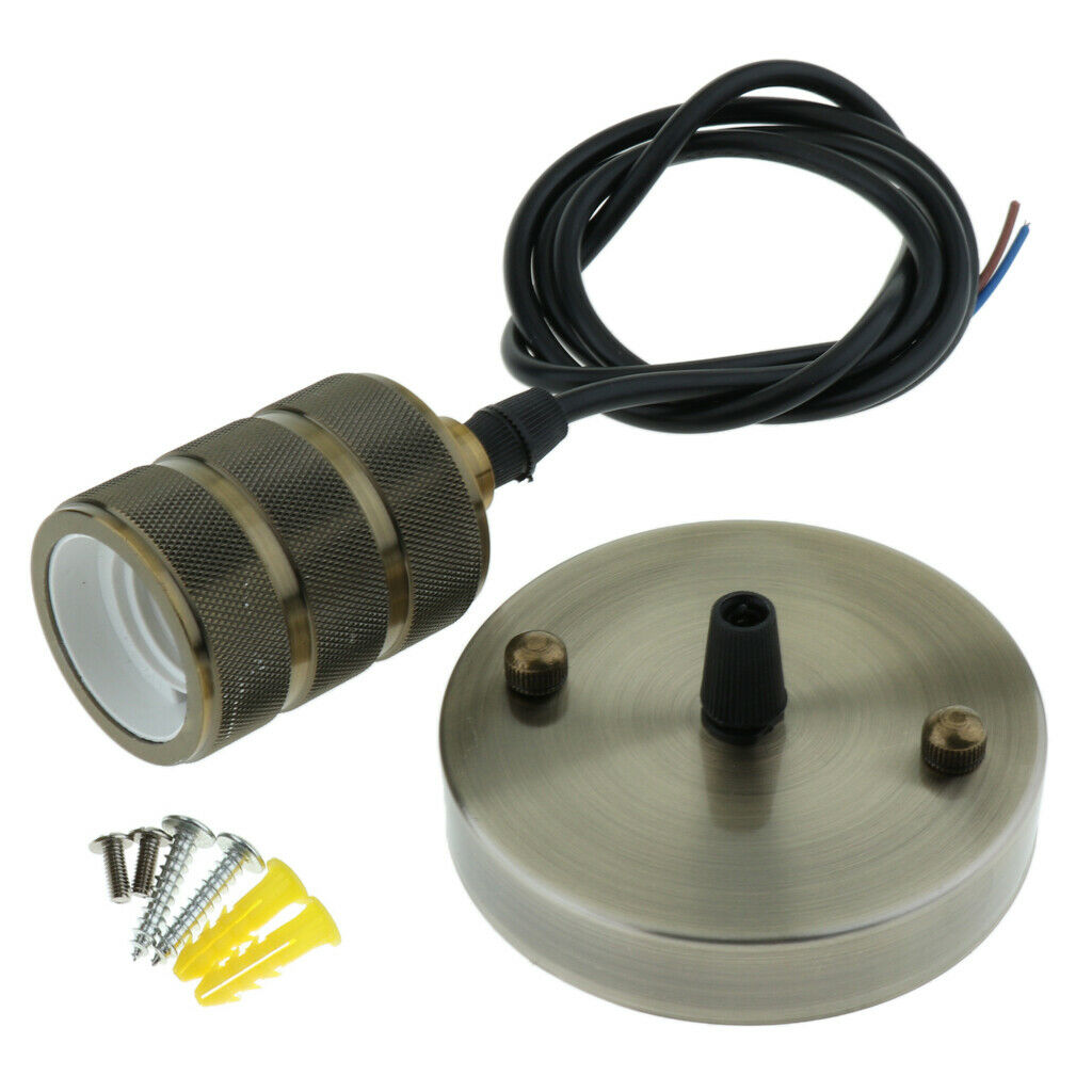 Pendant Standard E27 Light Socket with Wire Suction Tray 04