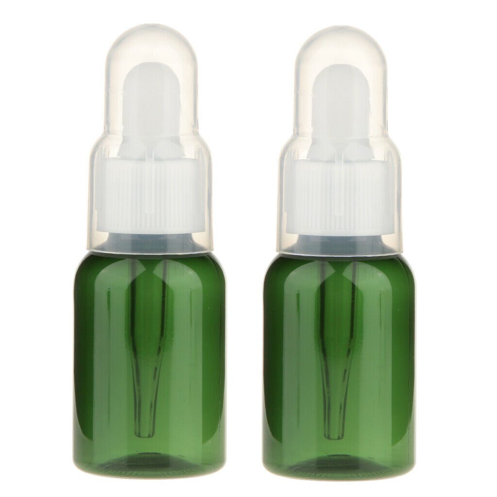 10pcs 35ml Empty Dropper Bottle with Pipette Essential Oil Sample Bottles