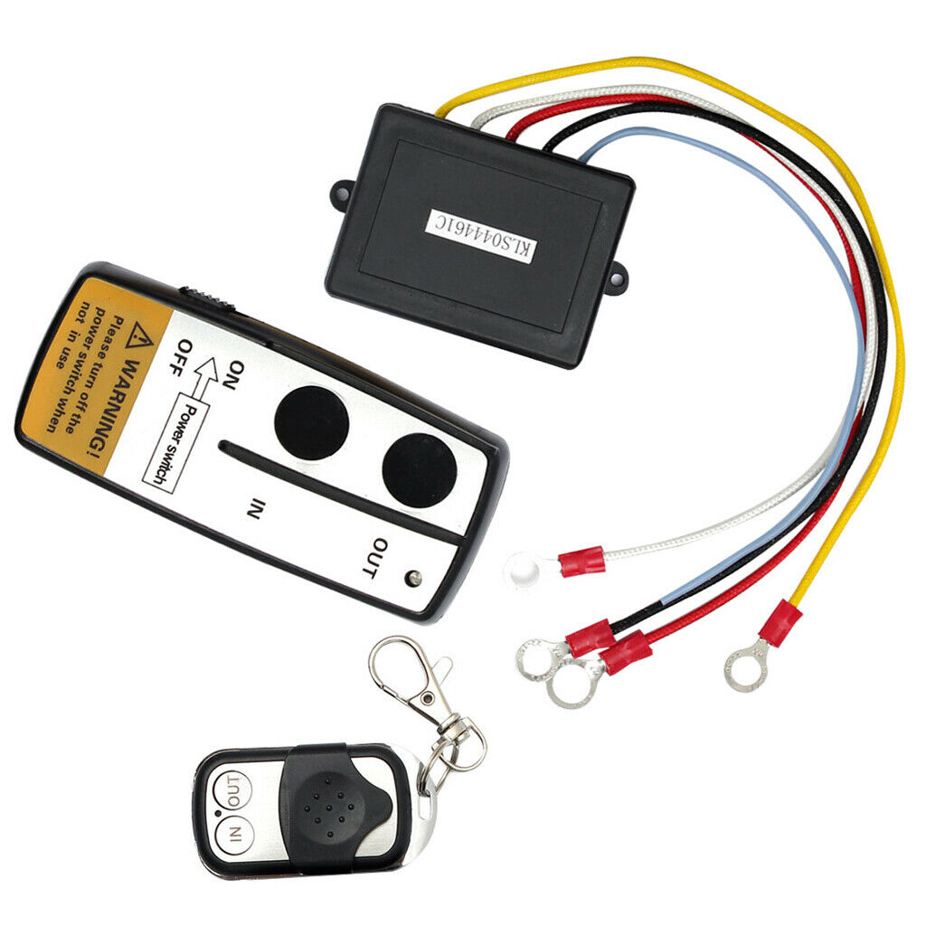 Car Truck Winch Remote Control Switch Handset On/Off with LED Indicator 12V