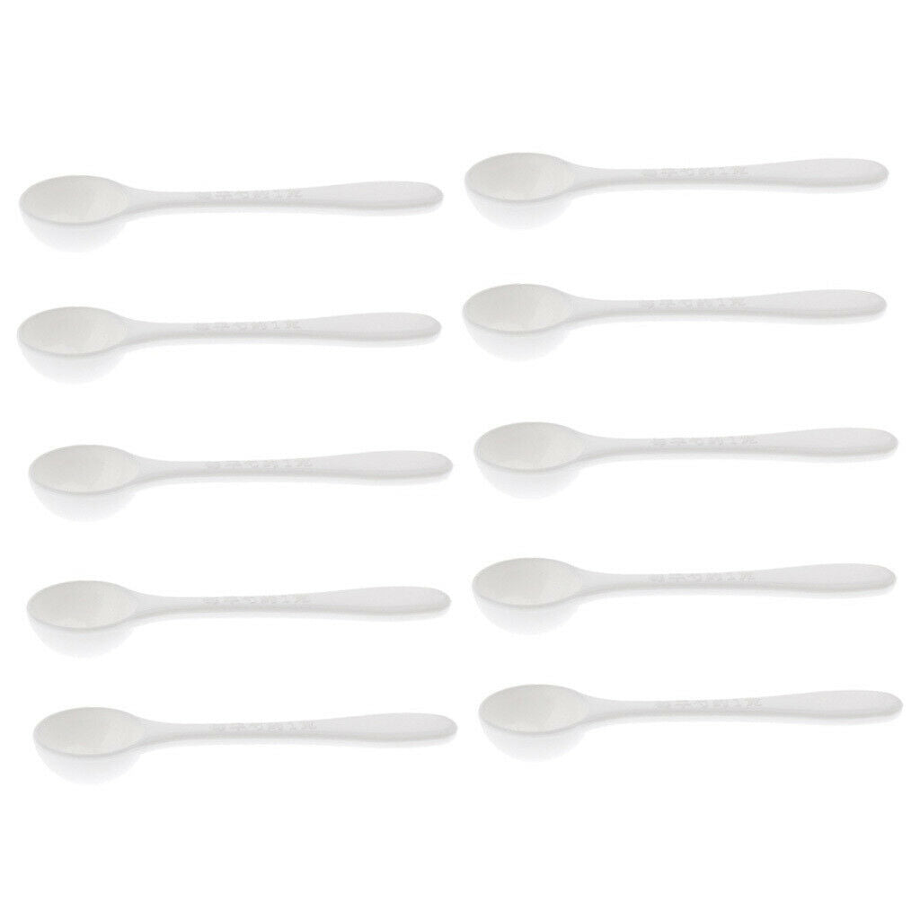 10 Count Pet Compound Feed Stuff Food Small Spoon 1g Spoons for Bird Parrot