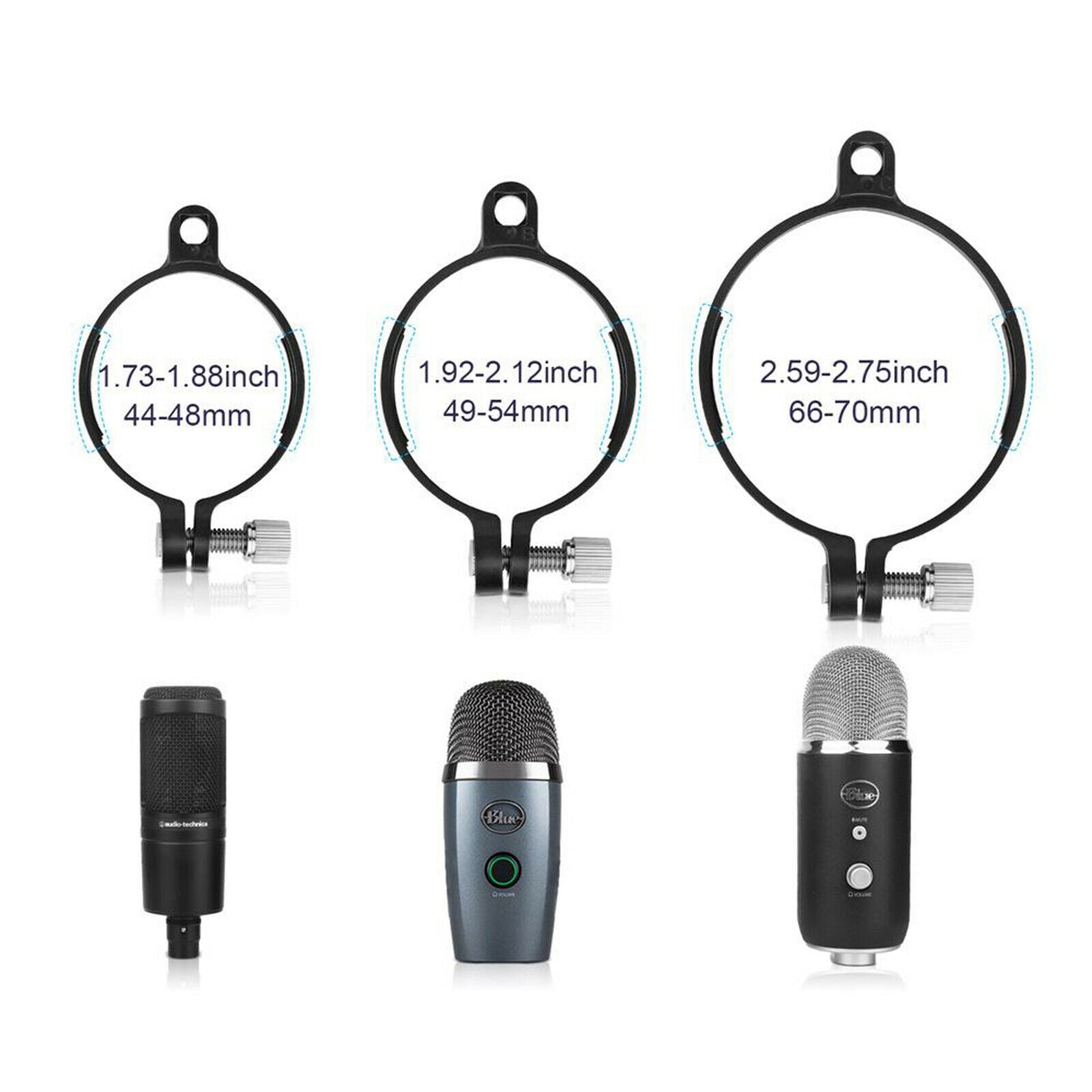Microphone   Filter For Blue Yeti and Any Other Microphone Wind   Screens