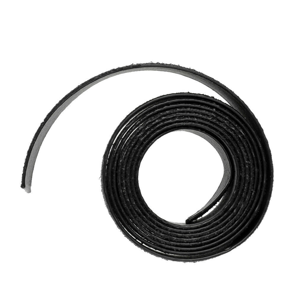 Fishing Rod Wrap Tie Tackle Fastening Strap Belt Fishing Accessories Black