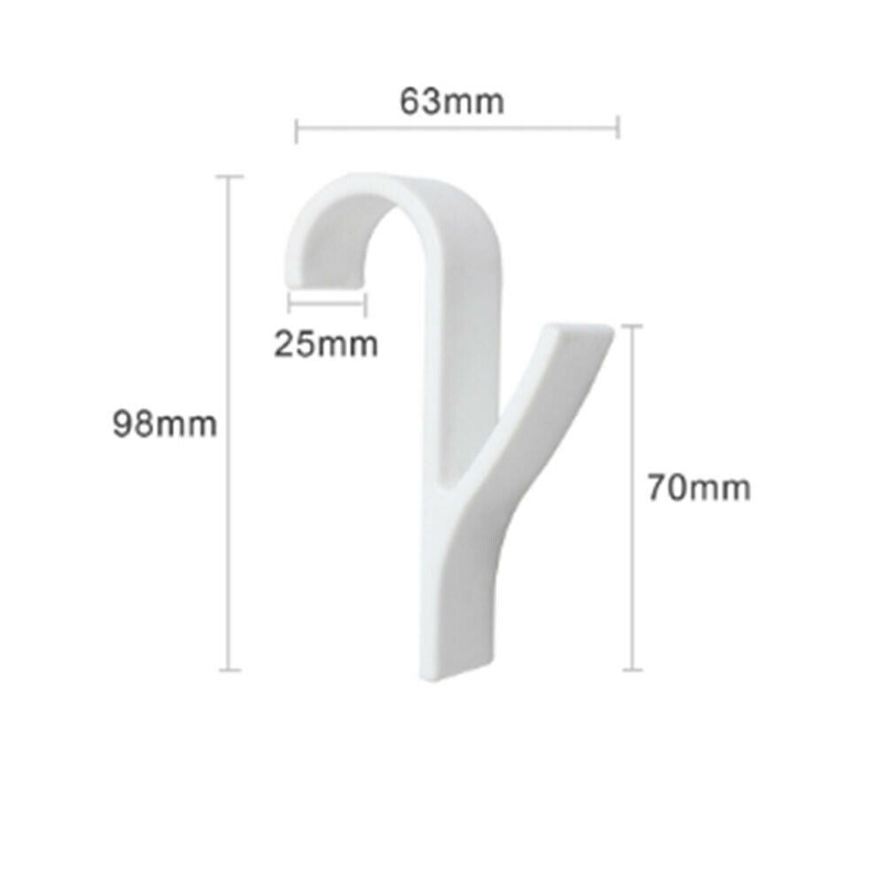 4pcs/set Hanger for Heated Tower Rail Radiator Tubular Bath Hook Holder