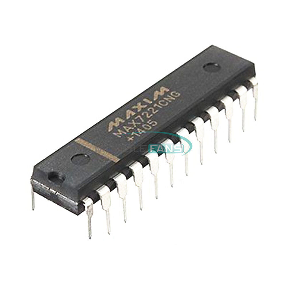 5PCS MAX7221CNG MAX7221 8-Digit LED Display Driver IC DIP-24 IC
