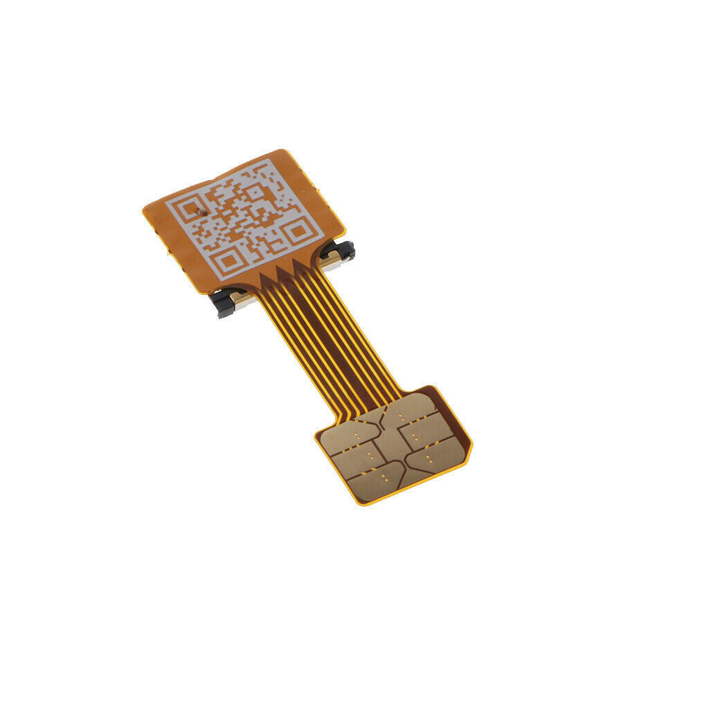 External Dual Micro SIM-Card Card Card Adapter Extender Slot Cellphone