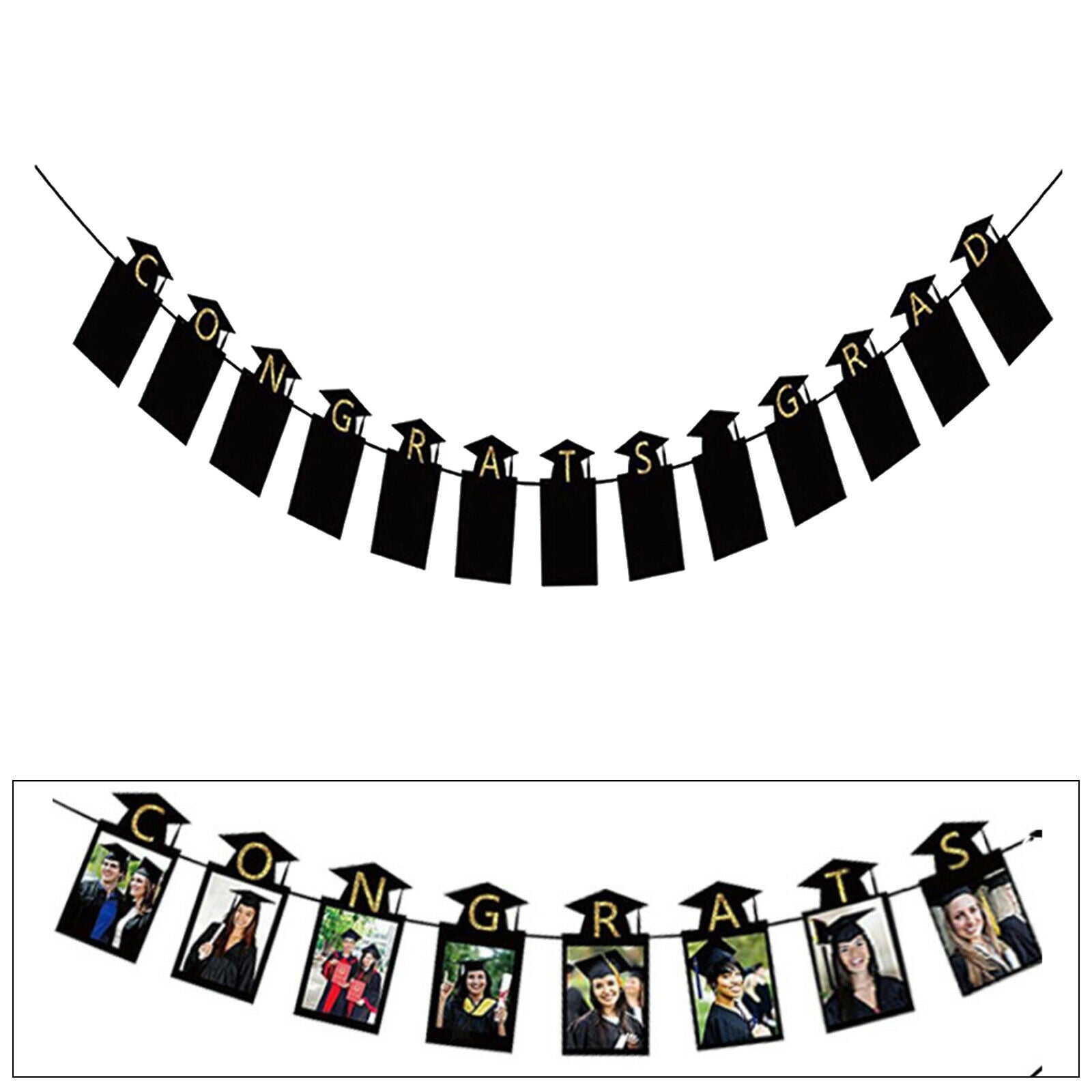 Photo Banners Hanging Senior Bachelor Graduation Decor Photography Souvenir