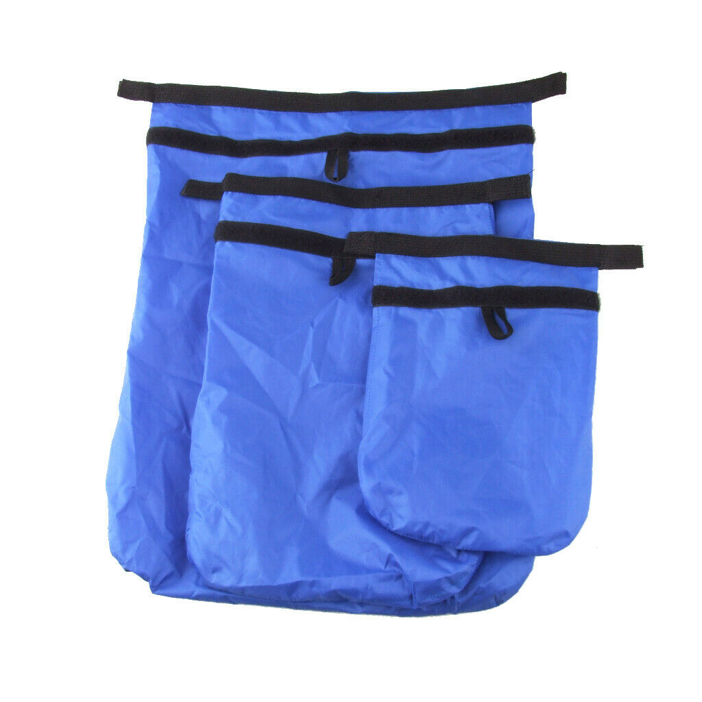 3pcs Waterproof Dry Bag Pouch Swimming Drifting Canoeing Sailing Royalblue