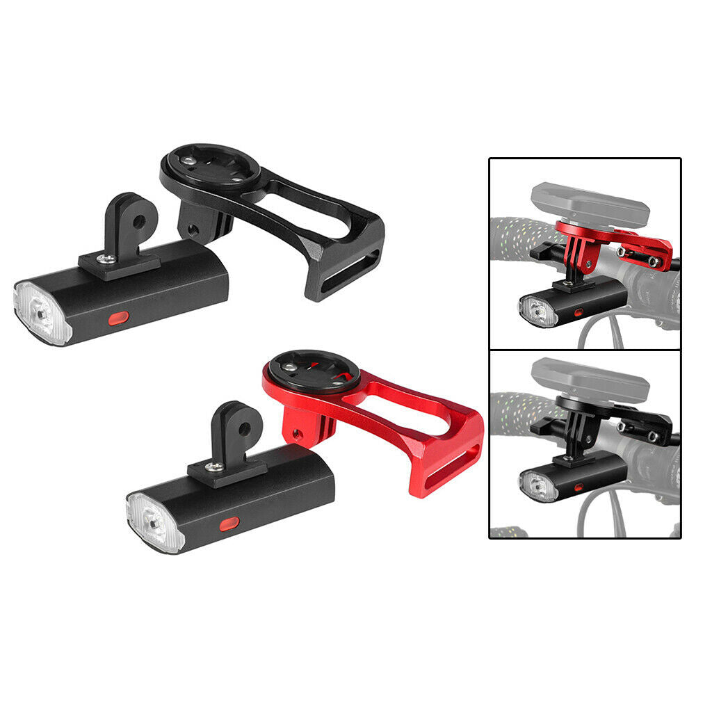 2 lot 2in1 Rechargeable 6 Light Modes 2000mAh Battery Stopwatch Stem Holder