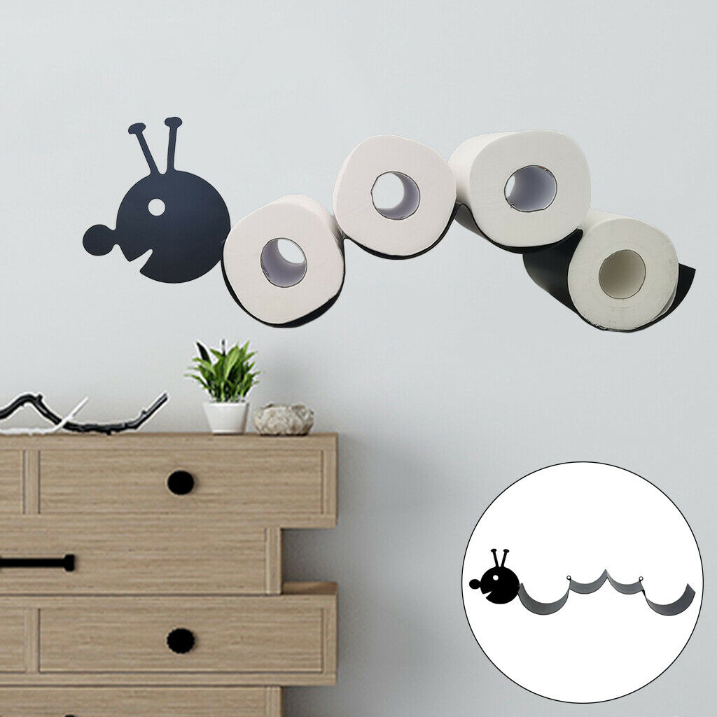 Novelty Toilet Paper Holder Roll Tissue Storage Rack Organizer Decor Home Gifts