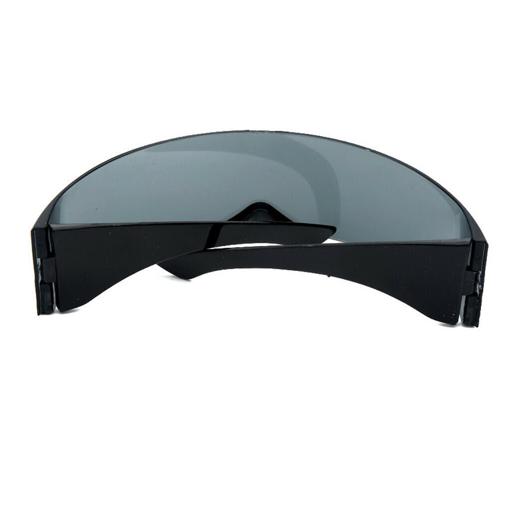 3PCS Fashion Futuristic Wrap Sunglasses Robotic Narrow Glasses Party Favors