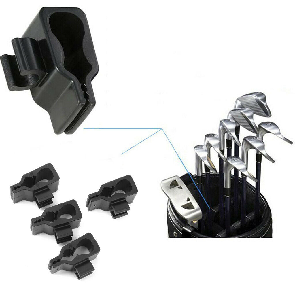 Pack of 14, Golf Bag Clip On Putter Clamp Holder Putting Organizer, Practical &