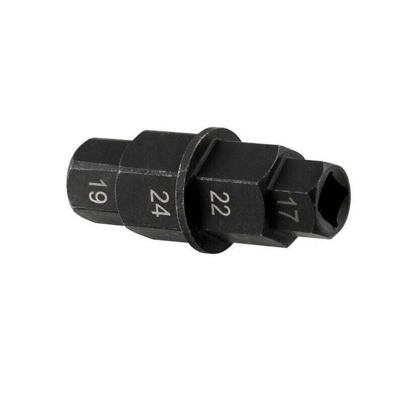 Motorcycle &Bike Spindle Hex Key Wrenches Front Wheel Removal Tool 17/19/22/24mm