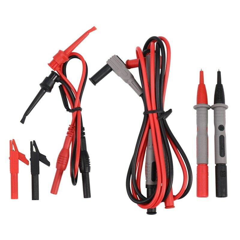 8Pcs Universal Probe Test Leads Pin For Multimeter Needle Tip Meter Multi MeteO7