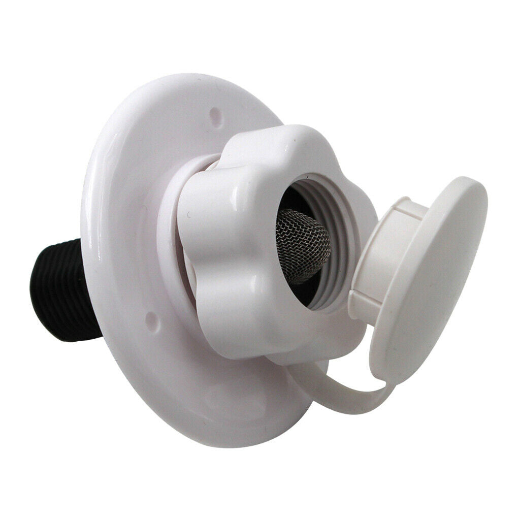 White CITY WATER FILL Inlet Flange 1/2" BSP Thread Check