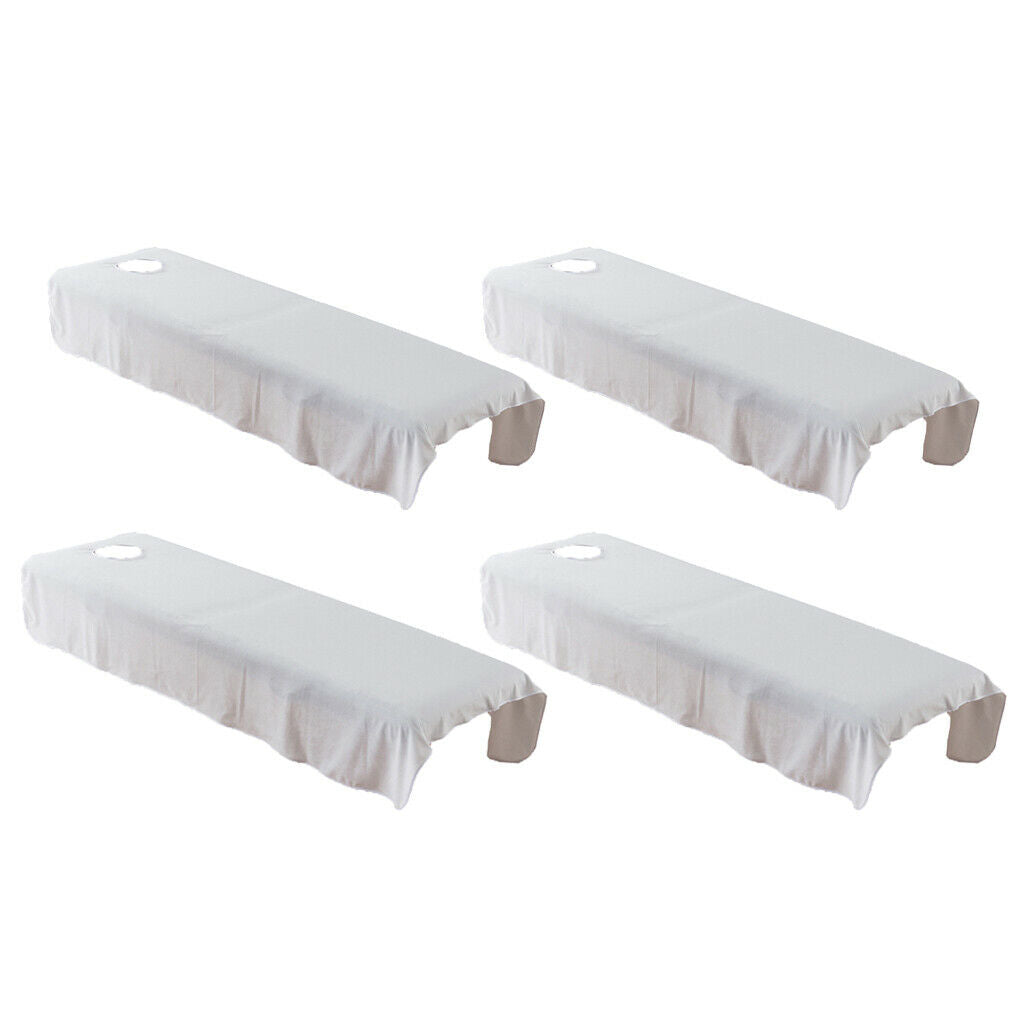 4x Comfort Spa Massage Table Sheets Cosmetic Beauty Salon Facial Bed Cover