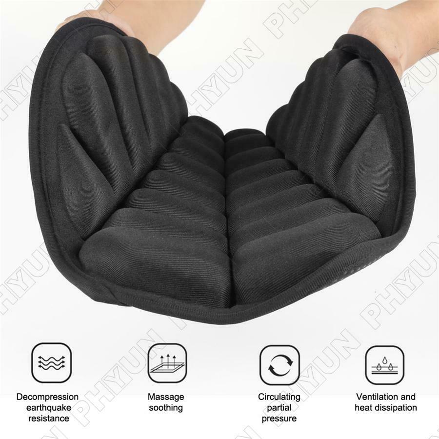 1x Motorcycle Seat Cover Sunscreen Mat Inflatable Decompression Air Seat Cushion