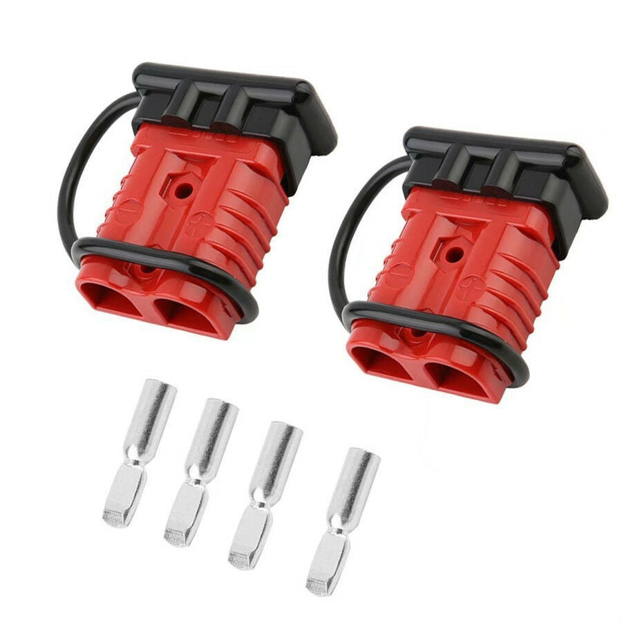 Durable 175 Amp Battery Power Plug Battery Power Cable Connector+Terminal Pins