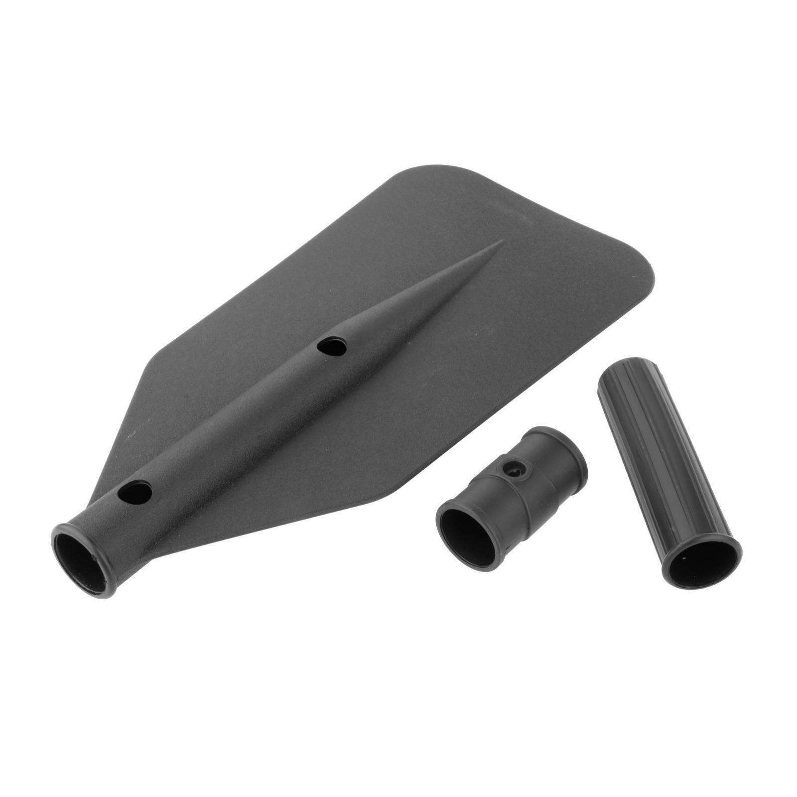 Rubber Kayak Canoe Paddle Blade Leaf Attachment Parts Accessories Black