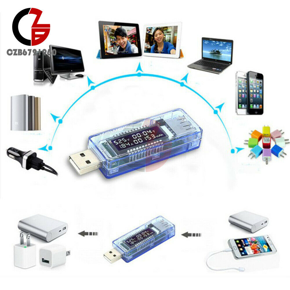 USB Charger Doctor Voltage Current Meter Detector Voltmeter Ammeter Tester