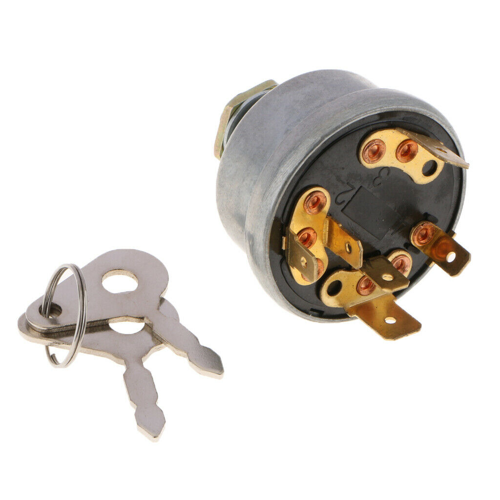 1 Piece Universal Ignition Switch With 2 Keys For Car Tractor 52026659