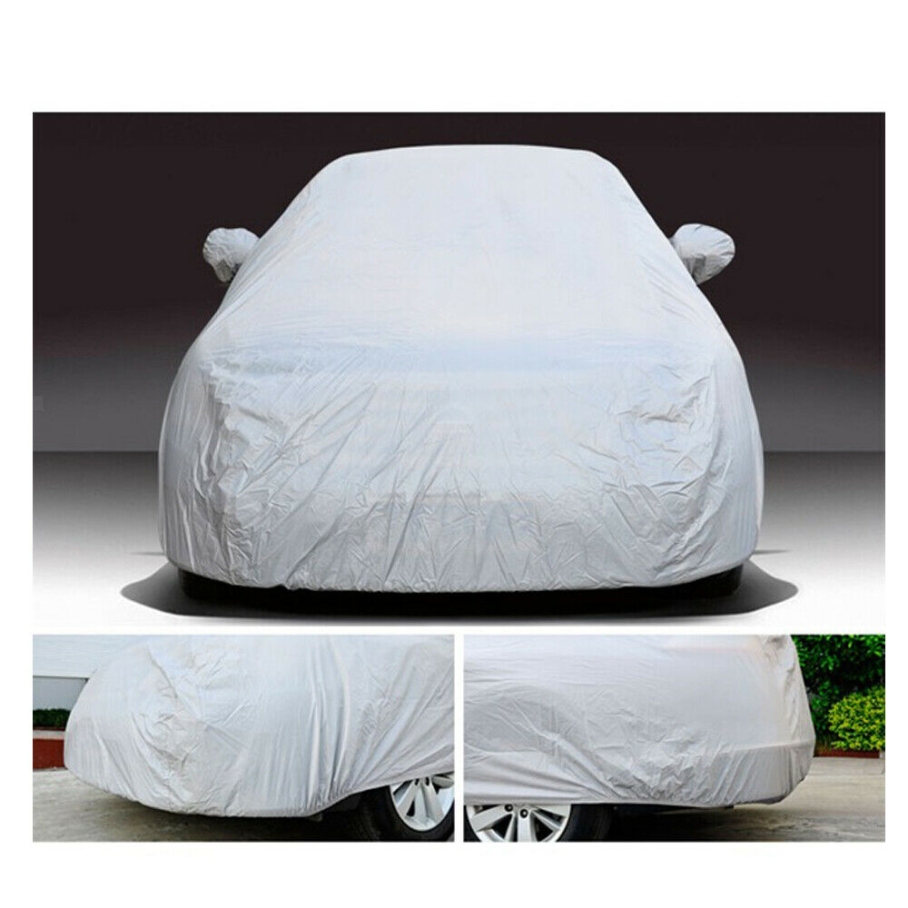 480cm All Weather Car Cover Breathable Windproof Full Car Cover Sedan L
