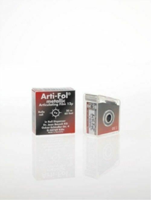 Bausch BK-28 Arti-Fol Metallic Dispenser, Two-Sided, 22 mm Width, Black/Red