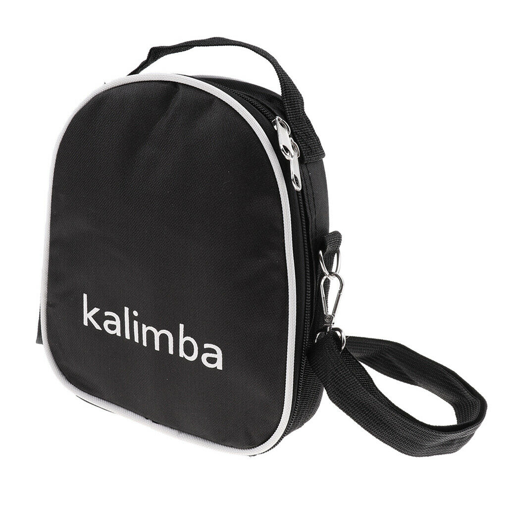 Thumb Piano Shoulder Bag Kalimba Musical Instrument Parts Black Bag