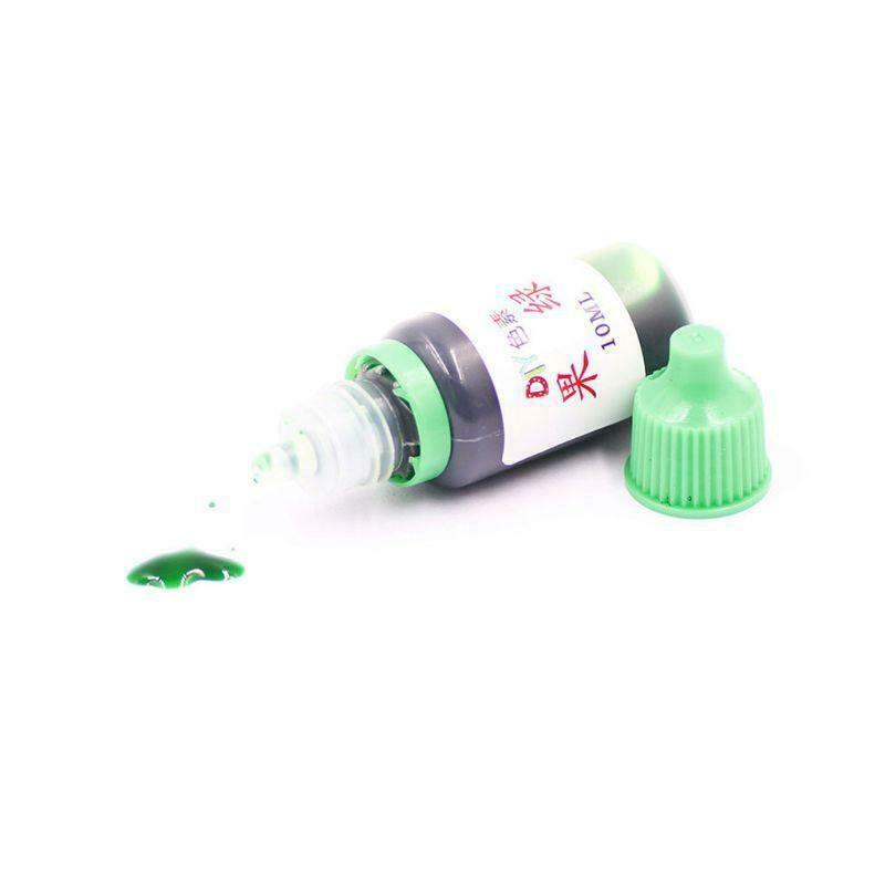 7 Pcs/set 10ml Dyeing Pigment Slime Crystal Mud Colorant Epoxy Crystal DIY