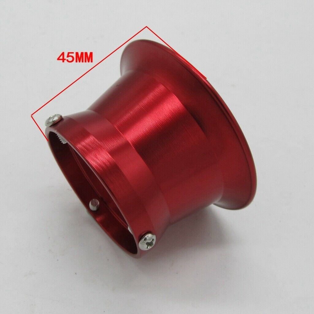 8pcs 50mm Air Filter Interface Cup for 24/26/28/30mm Motorcycle Carb Red