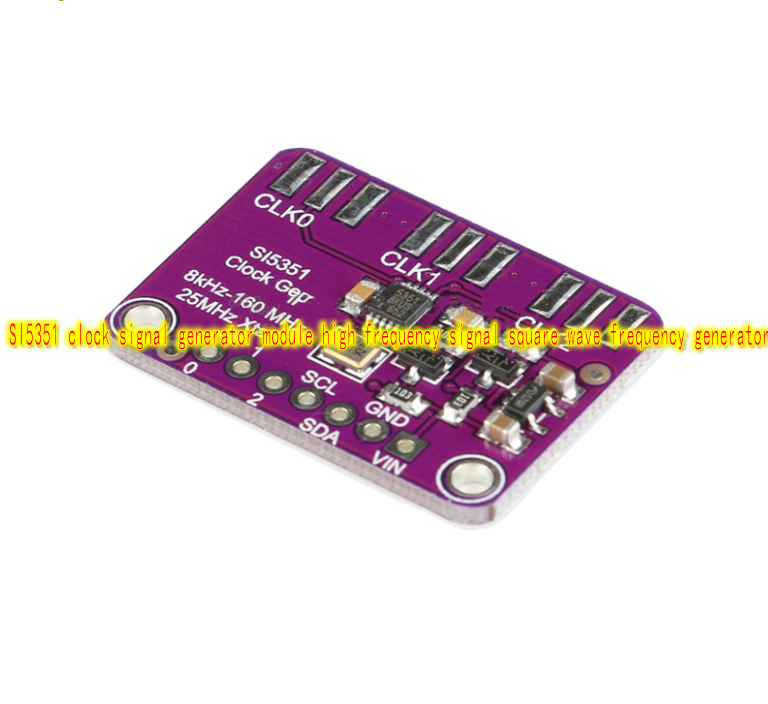 1pcs SI5351 clock signal generator module square wave frequency generator