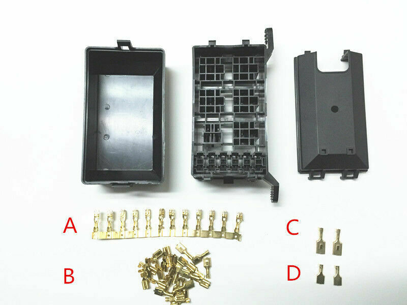Autos relay fuse box 6 Relay 5 Road compartment insurance car insurance holder