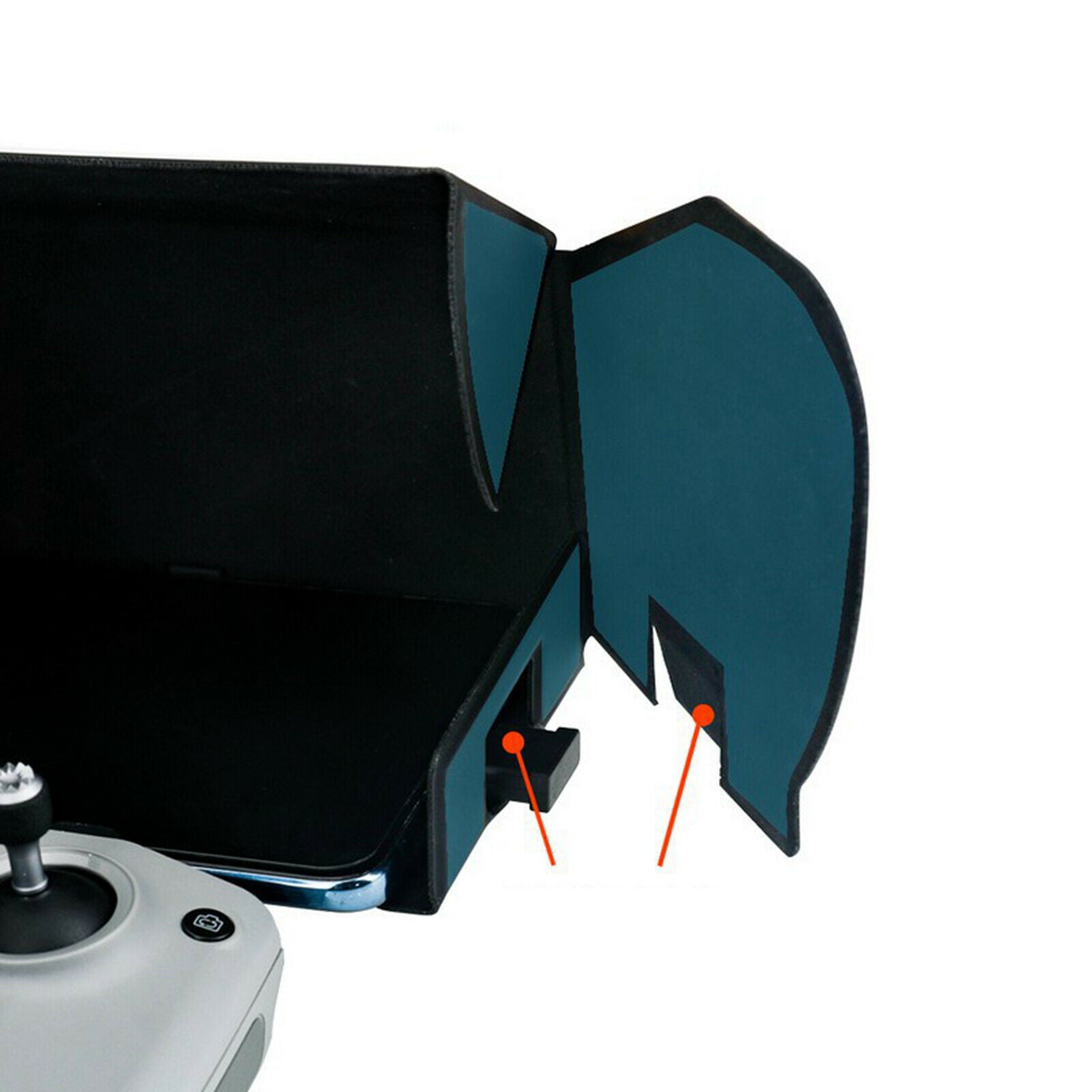 Foldable Monitor Hood Sunshade Hood for DJI Avoid Reflective Pu Leather