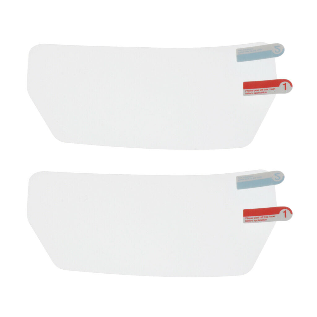 Pair New Motorcycle Anti-Scratch Protection Screen for Yamaha YZF-R1 2015-17