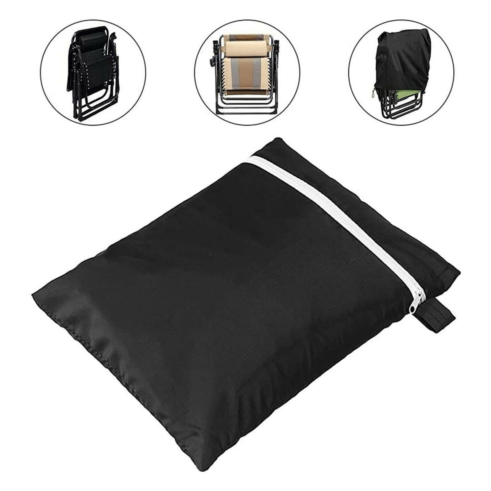 2X Folding Camping Chair Stool Portable Fishing Beach Outdoor Garden Chairs