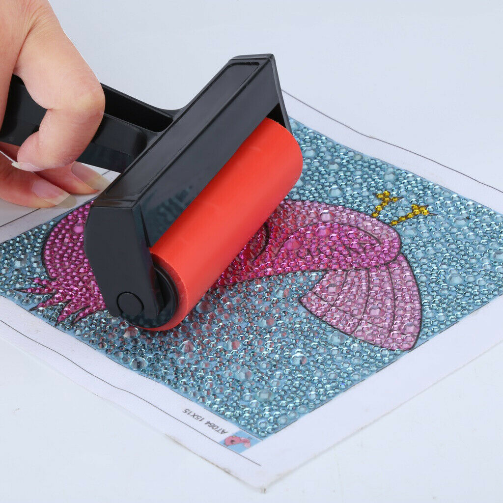 4pcs 5D Diamond Painting Ruler DIY Kit Fix Repair Tool Drills Roller Accessories