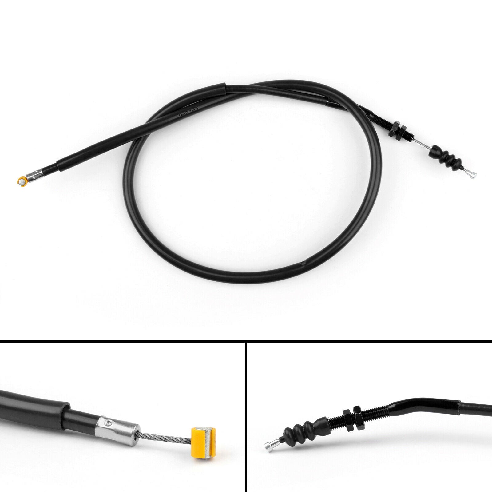 Wire Steel Clutch Cable Replacement For Kawasaki Z800 2013-2016 Black P
