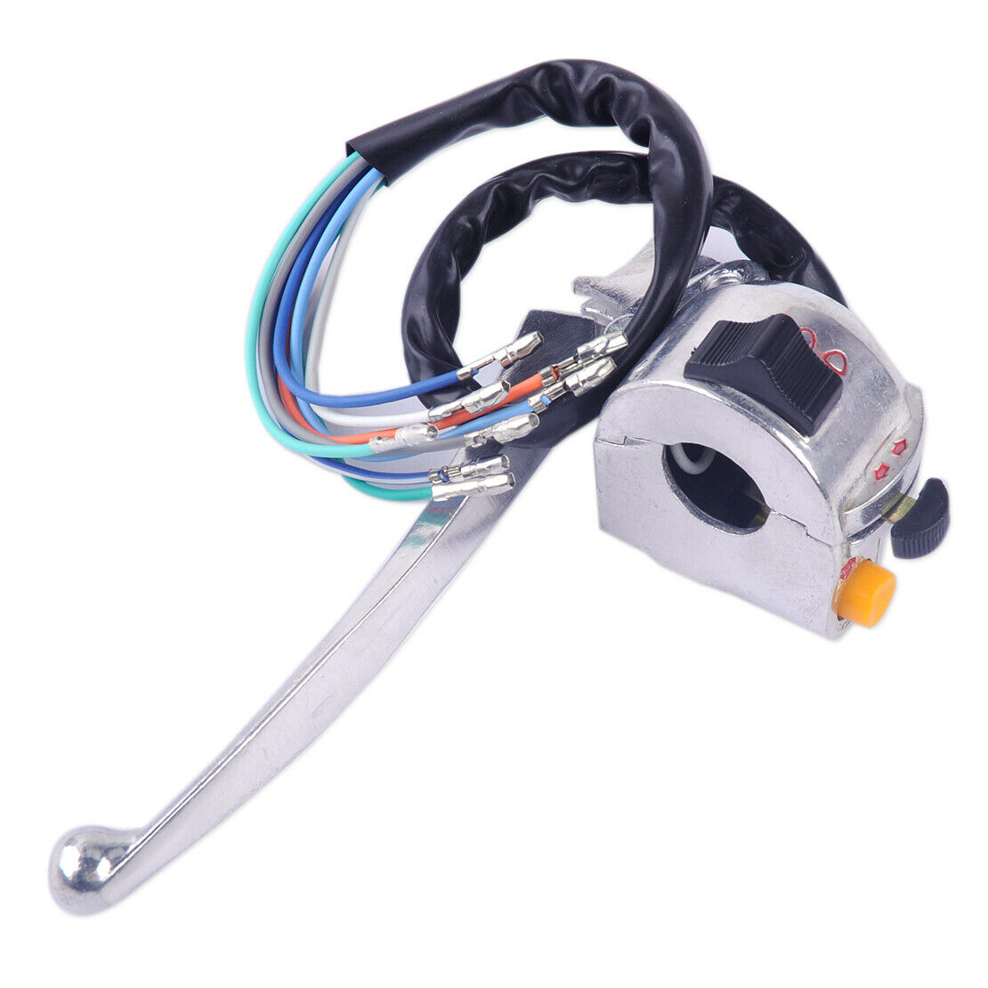 Handlebar Light Horn Switch Brake Handle Fit Motorcycle ATV Scooter Dirt Bike An