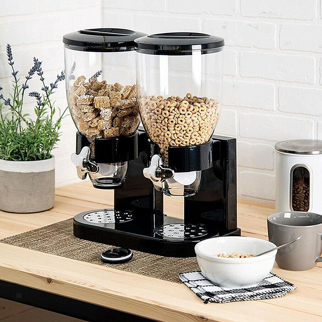 Cereal Storage Dry Food Oatmeal Dispenser Household Storage Bottles 7L Kitchen