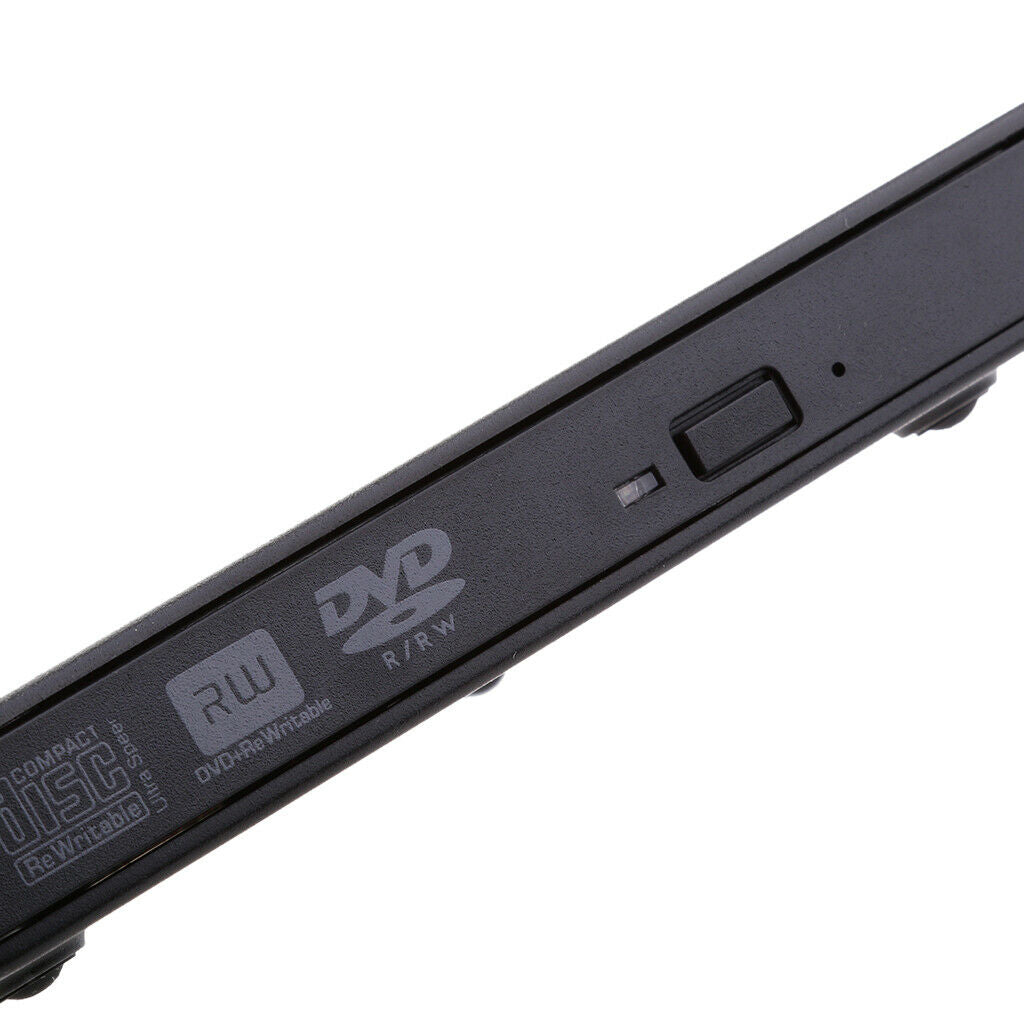 Usb 2.0 External Cd + Rw Dvd + Rw Dvd Burner Drive Recorder For Laptop