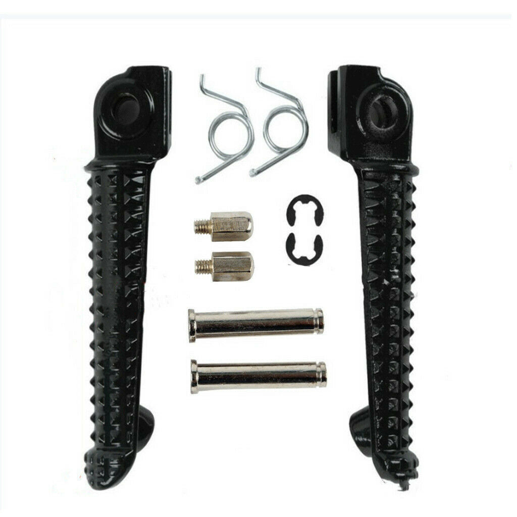 2x Front Footrest Foot Pegs for Yamaha YZF R1 1998-2014 YZF R6S 2003-2008
